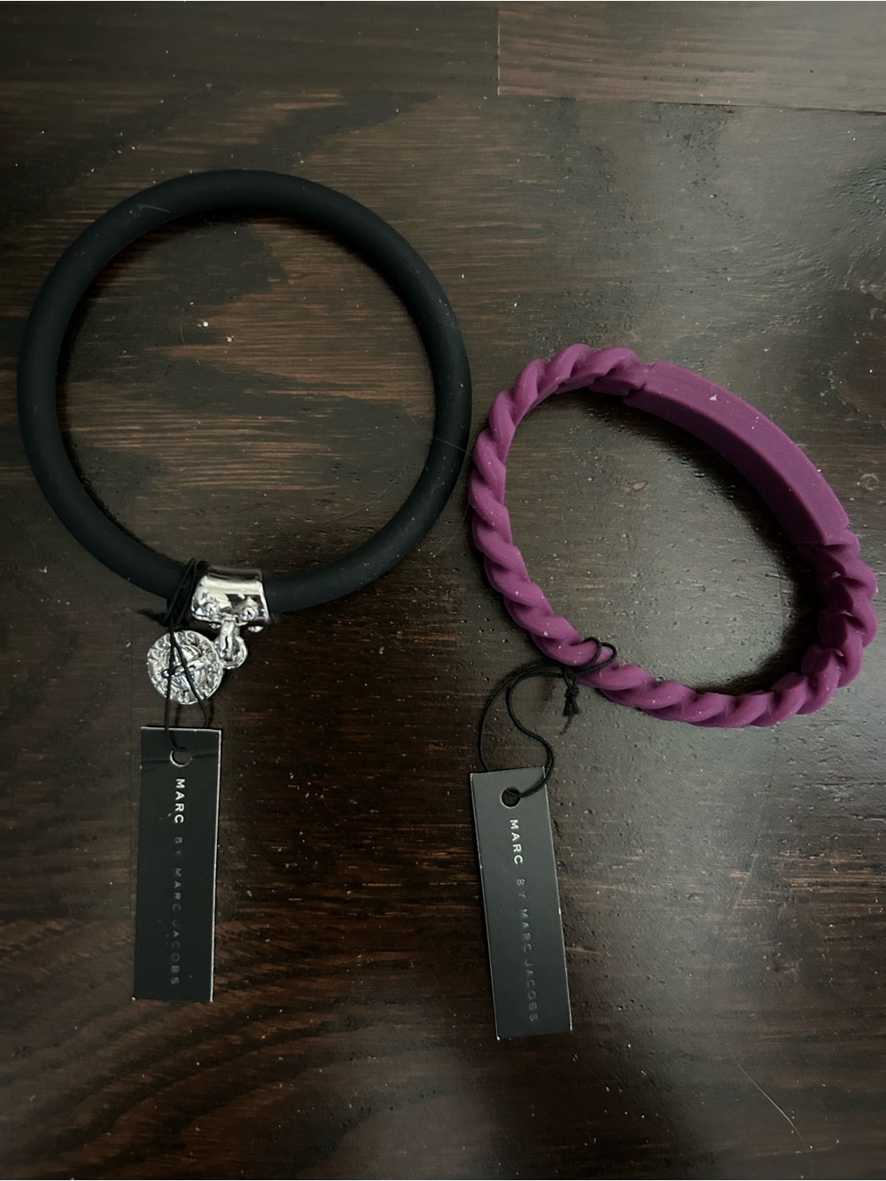 MARC by MARC JACOBS Bracelets Black Plum
